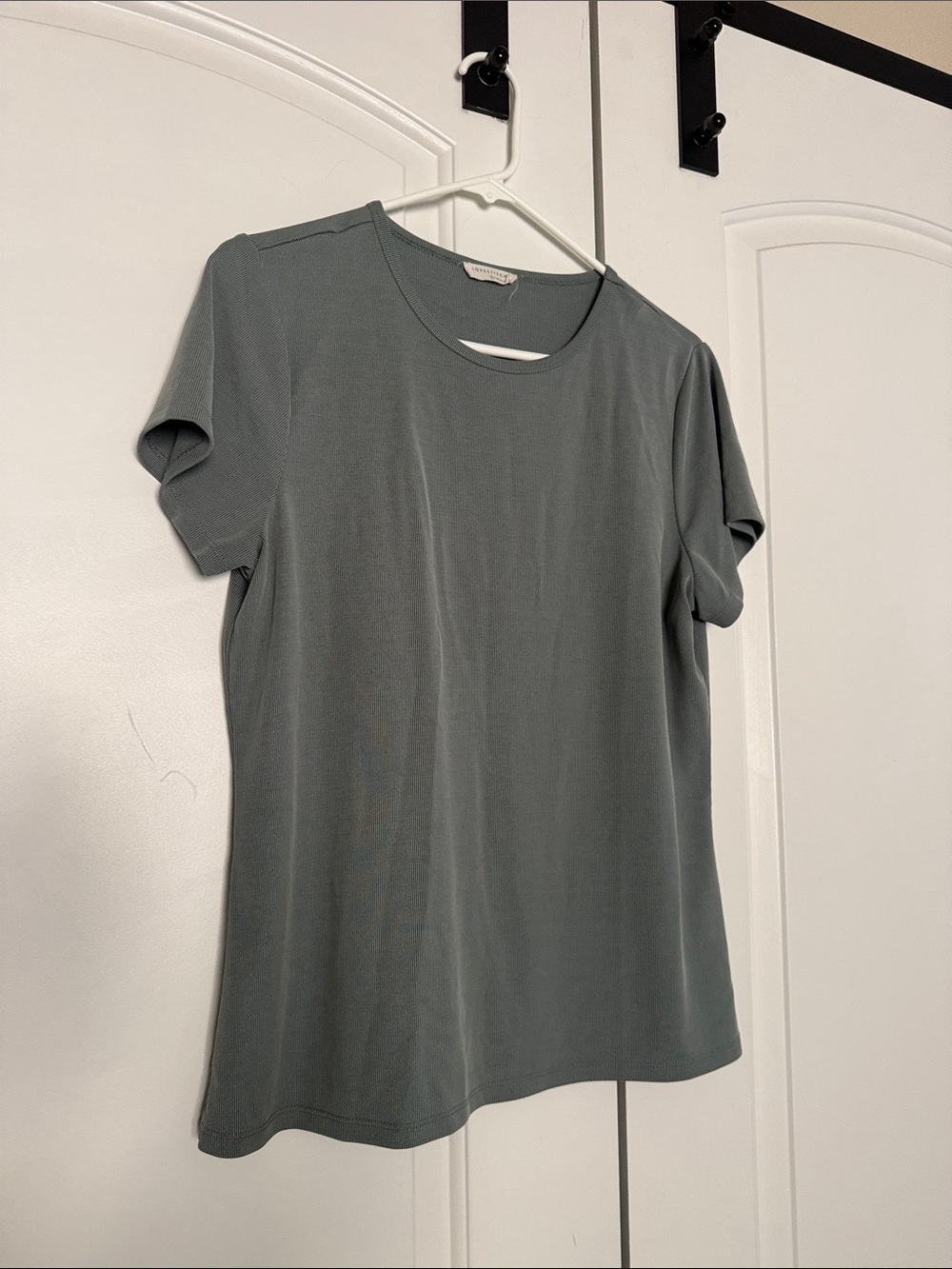 lovestitch Sage Green Short Sleeve Crew Tee